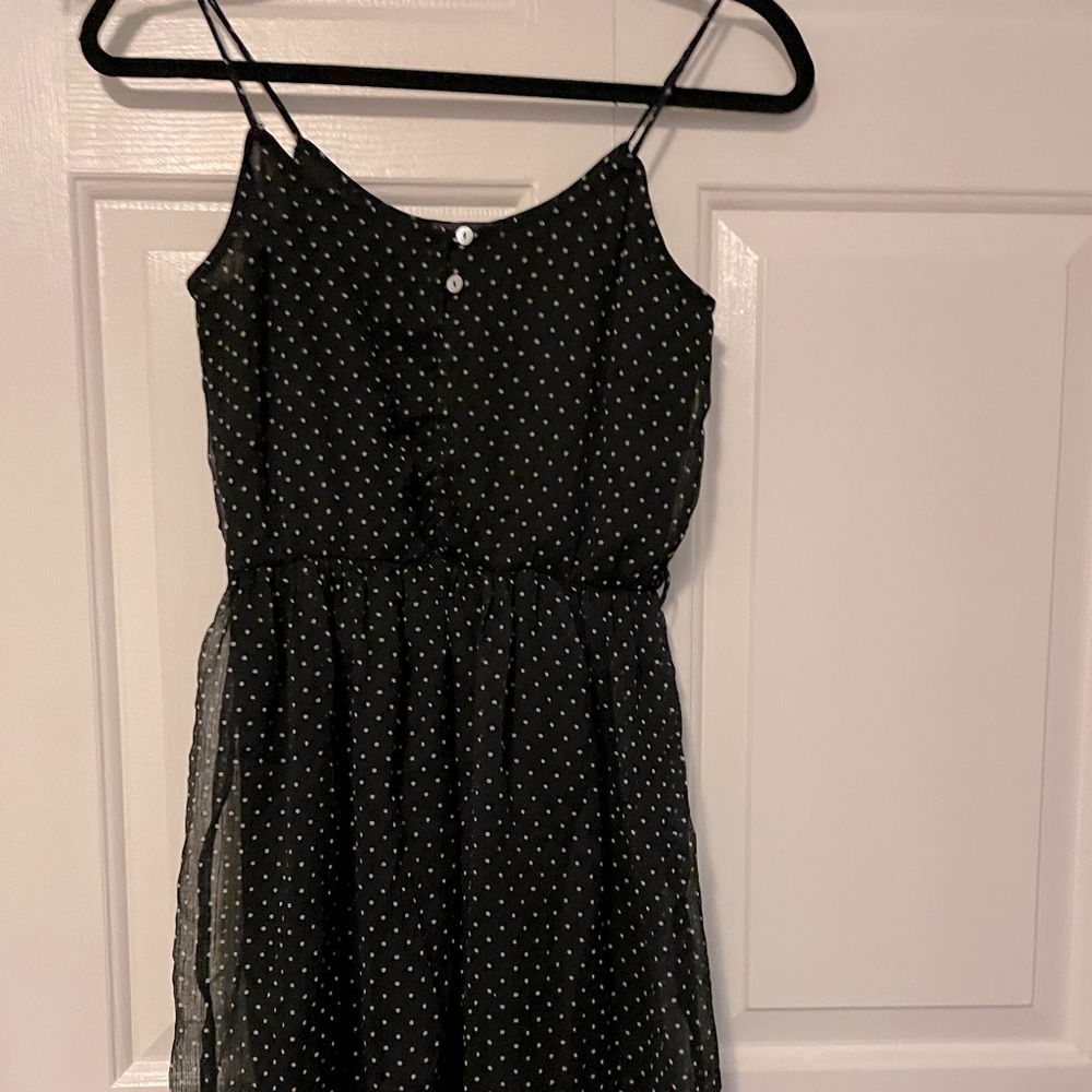 🌞 Cute polka dot flowy summery dress